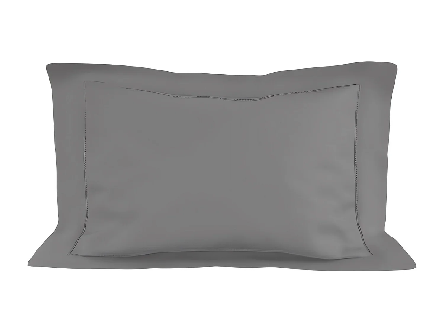 Funda de almohada de algodón 50x75 cm PERCALE gris