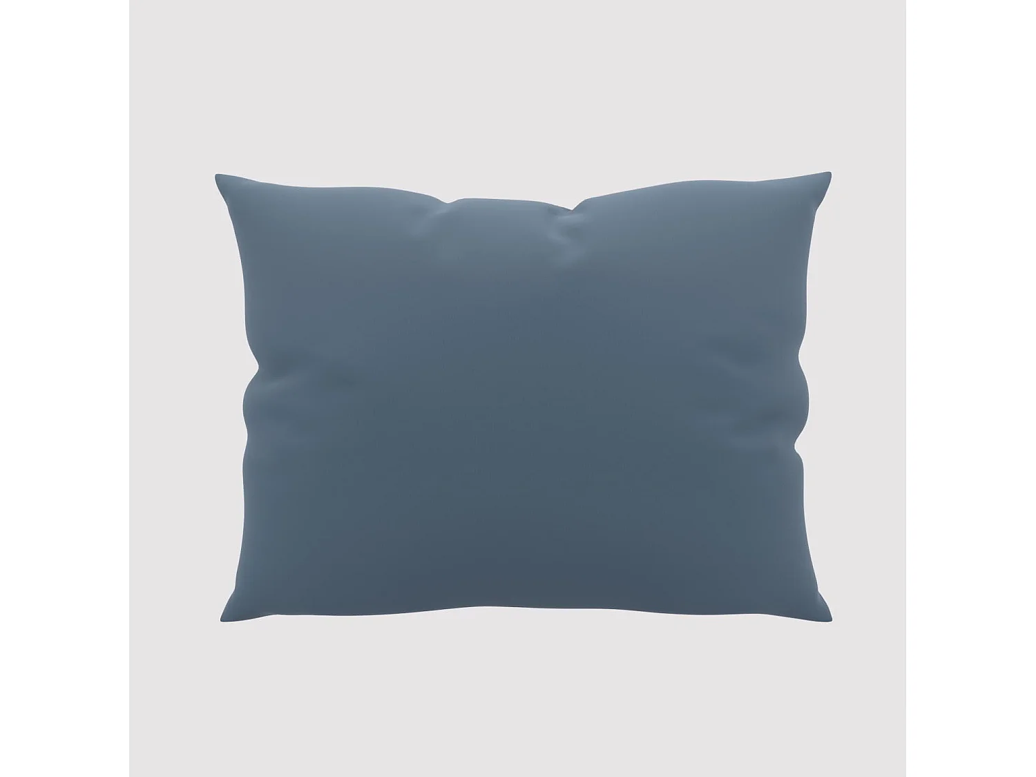 Funda de almohada lisa 50x70 cm ZZZ denim azul