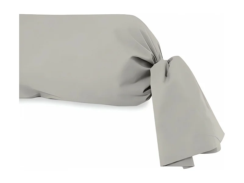 Taie de traversin en coton 57 fils 45x135 cm UNI lin, par Soleil d'ocre