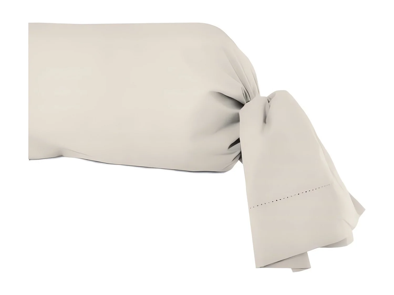 Funda de almohada de algodón 45x185 cm PERCALE ecru