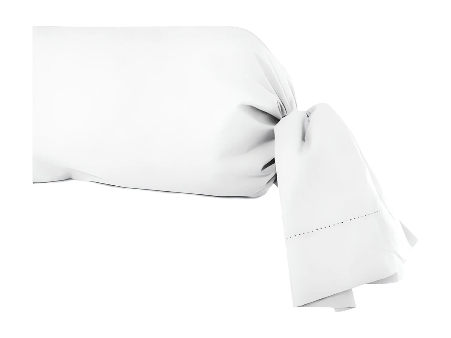 Funda de almohada de algodón 45x185 cm PERCALE blanco