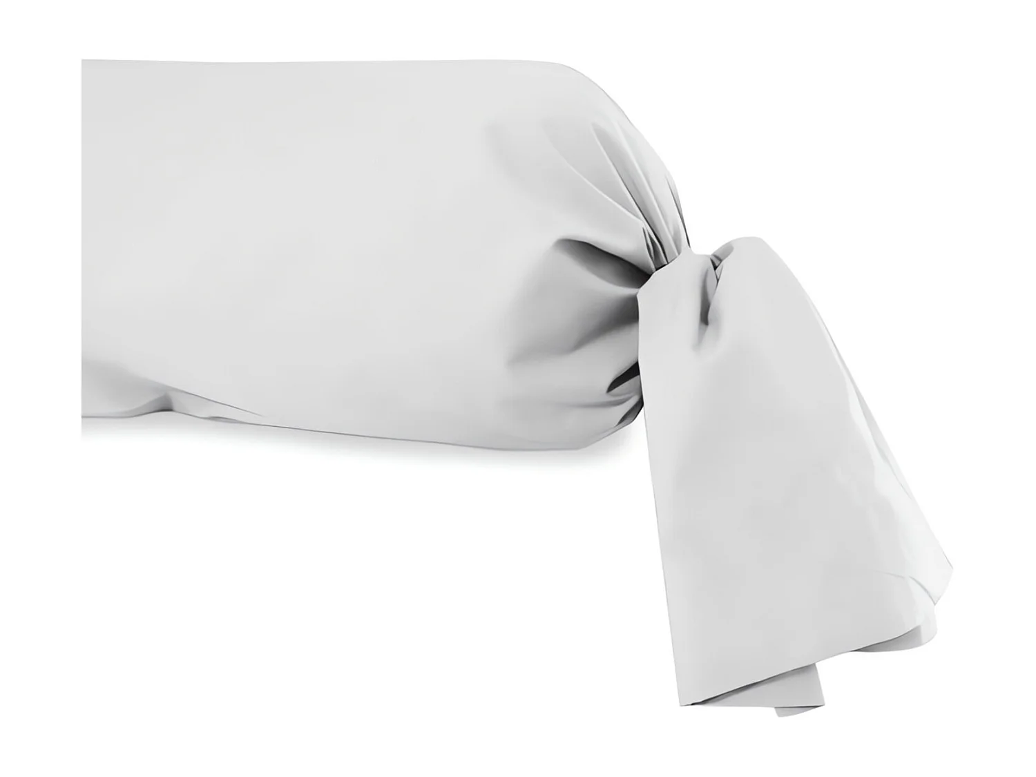 Funda de almohada de algodón 57 hilos 45x135 cm LISO blanco