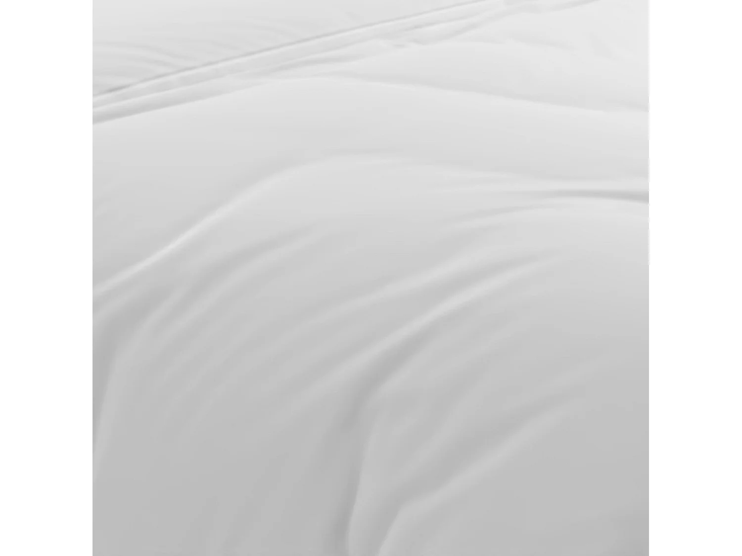 Funda nórdica de algodón 57 hilos 240x220 cm blanco liso, por Soleil d'Ocre