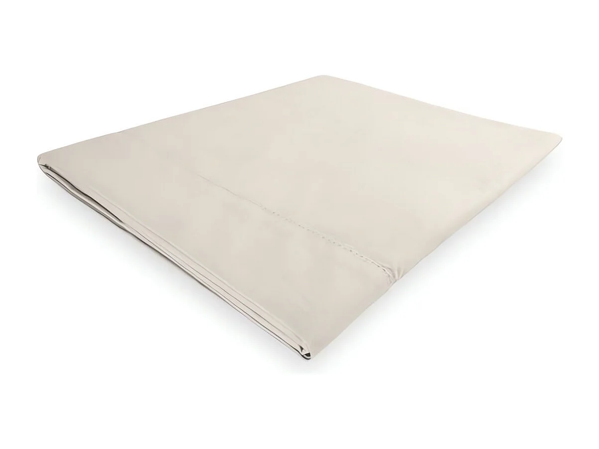 Sábana de algodón 180x290 cm PERCALE crudo