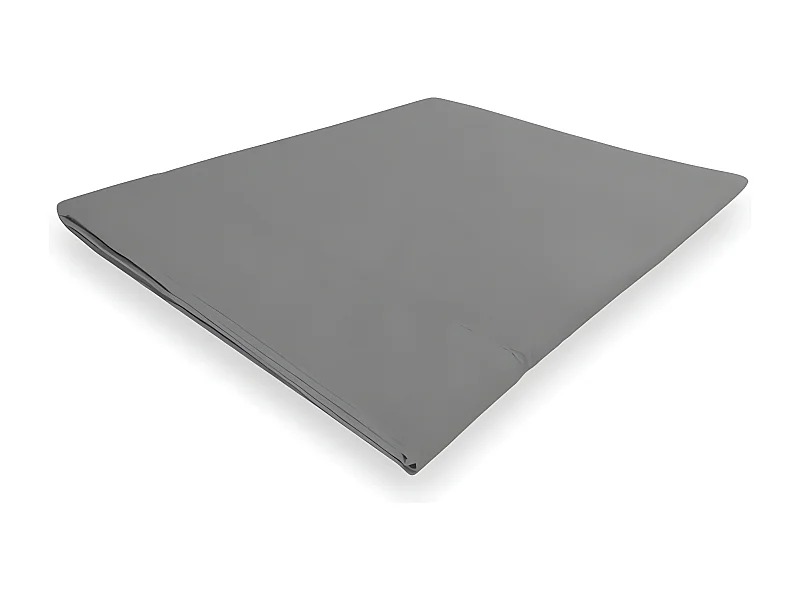 Sábana de algodón 260x300 cm PERCALE gris