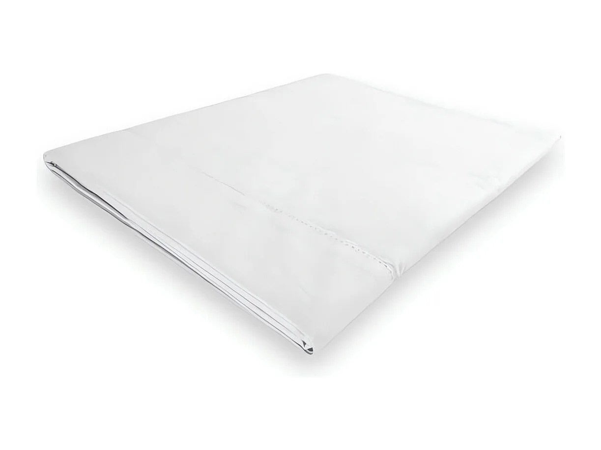 Sábana de algodón 240x300 cm PERCALE blanco