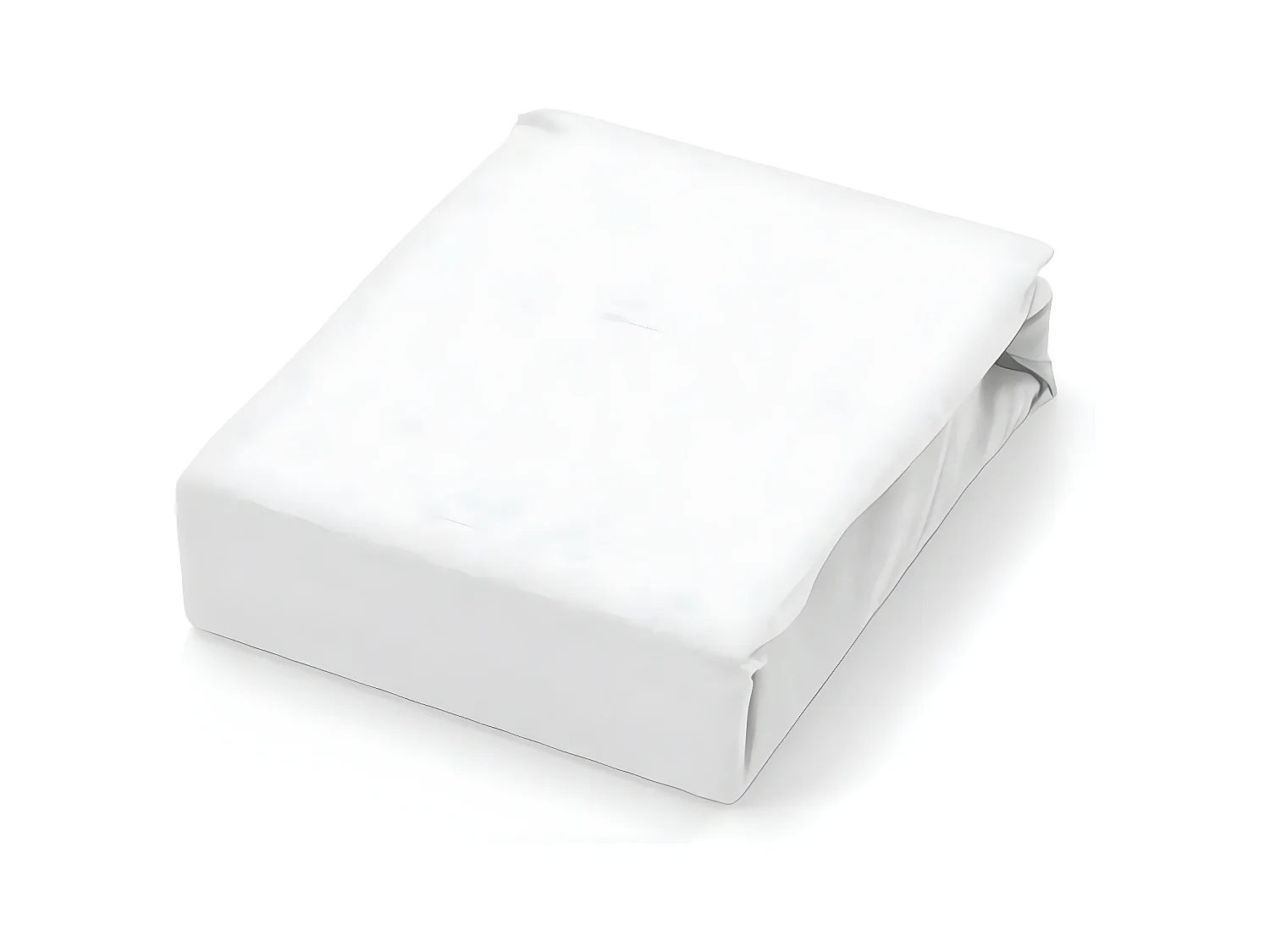 Sábana de algodón 57 hilos 240x290 cm UNI blanco