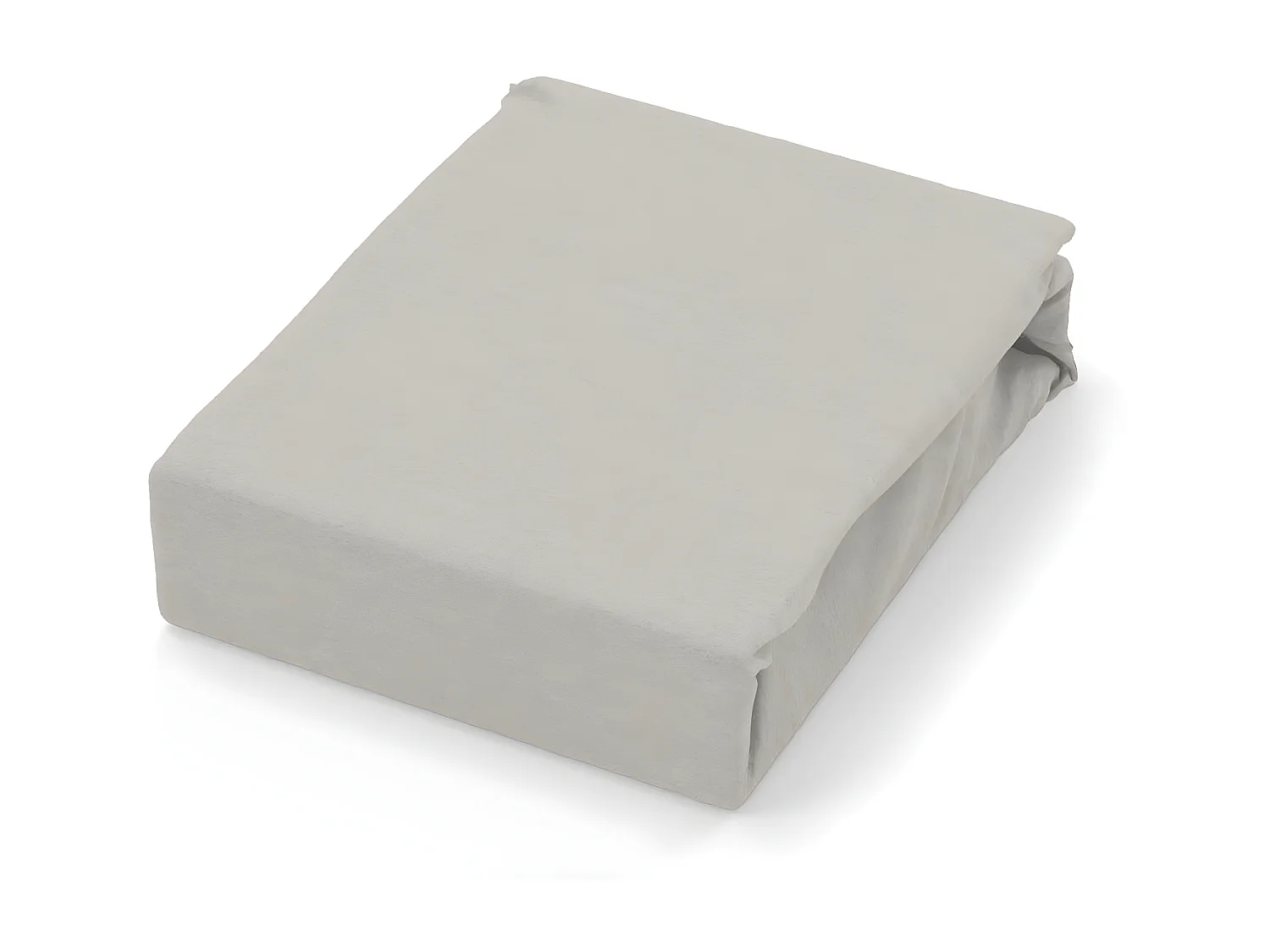 Drap plat en coton 57 fils 260x300 cm UNI lin, par Soleil d'ocre