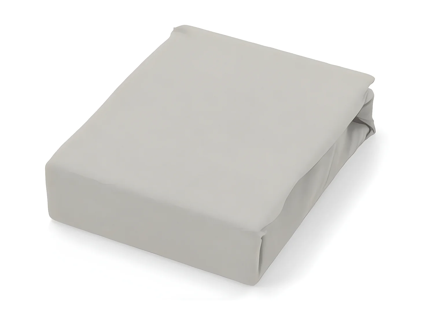 Drap plat en coton 57 fils 240x290 cm UNI lin, par Soleil d'ocre