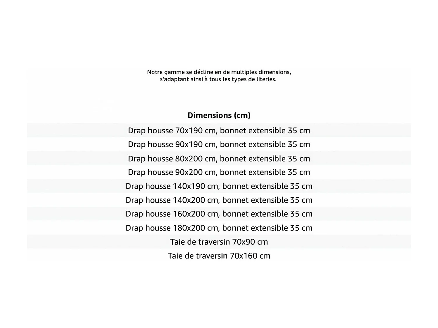 Protège matelas en coton 180x200 cm MOLLETON, par Soleil d'ocre