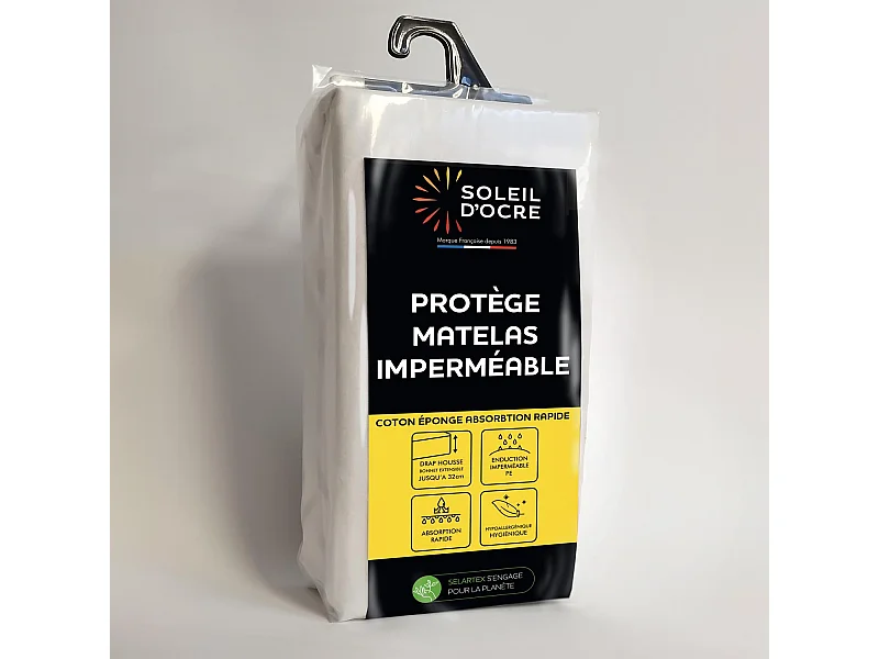 Protège matelas imperméable bébé 70x140 cm EPONGE