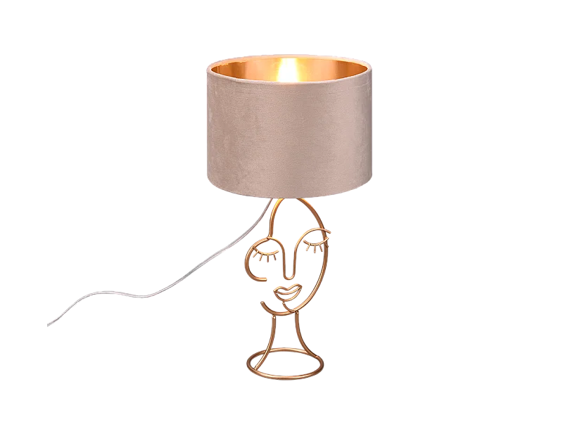 Lampe de table Led beige - Trio - Mary