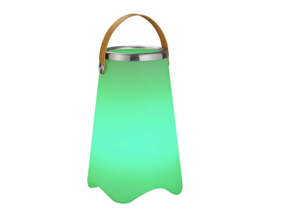 Lampe Jamaica seau à bouteille avec haut parleur