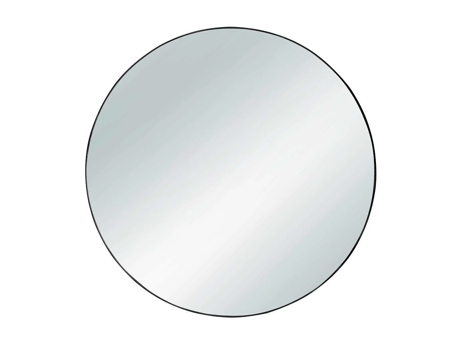 Miroir rond design cadre métal ESRA