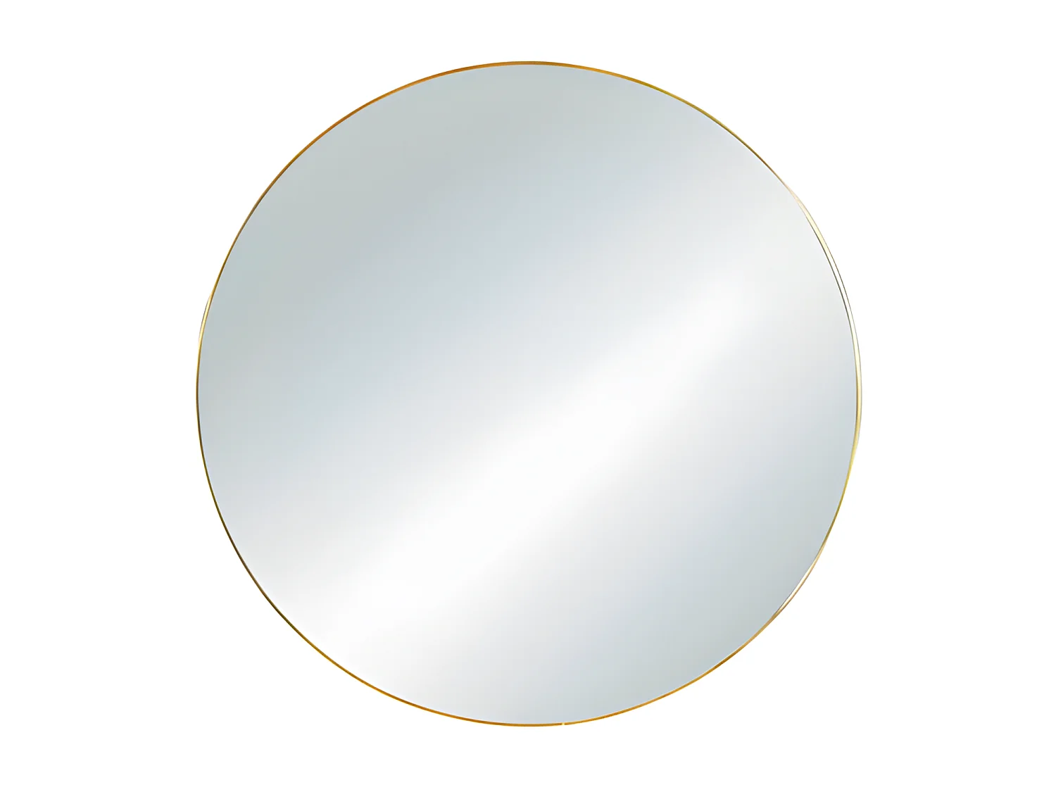 Miroir rond design cadre métal ESRA