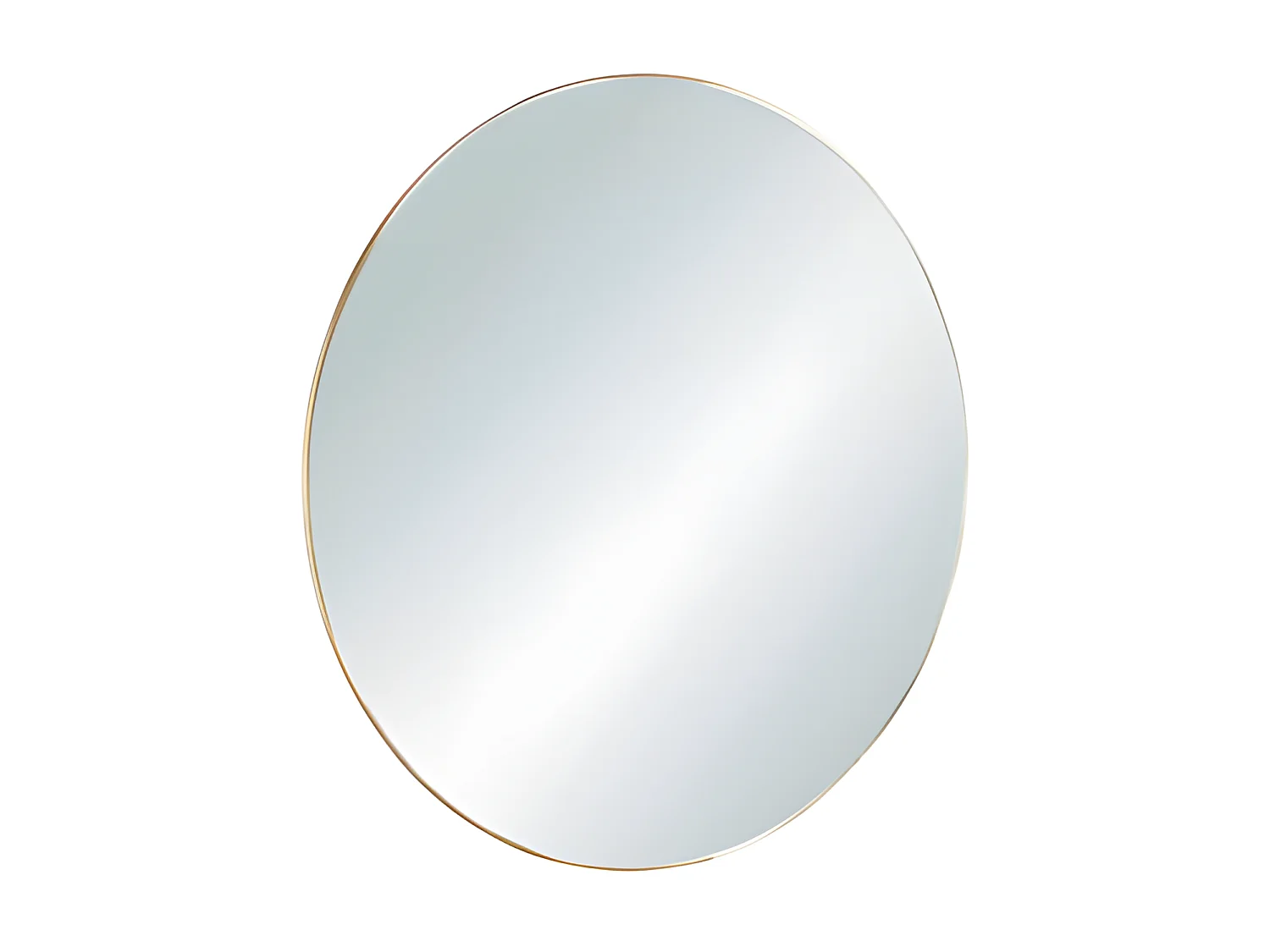 Miroir rond design cadre métal ESRA