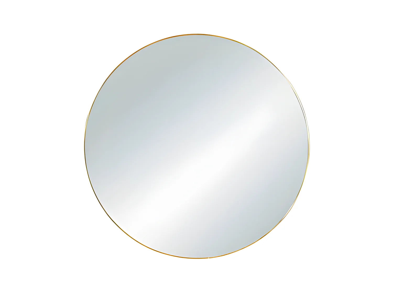 Miroir rond design cadre métal ESRA
