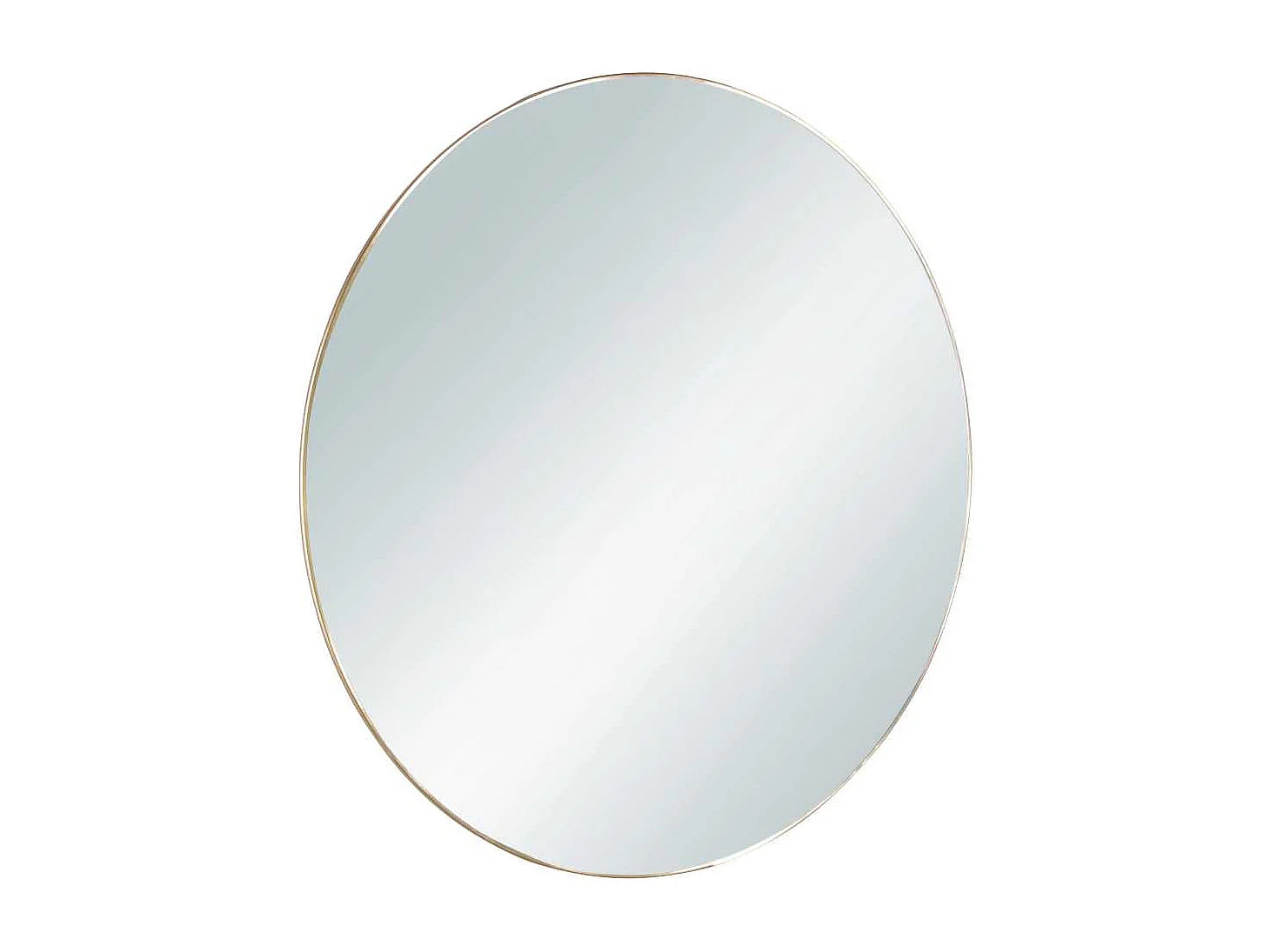 Miroir rond design cadre métal ESRA