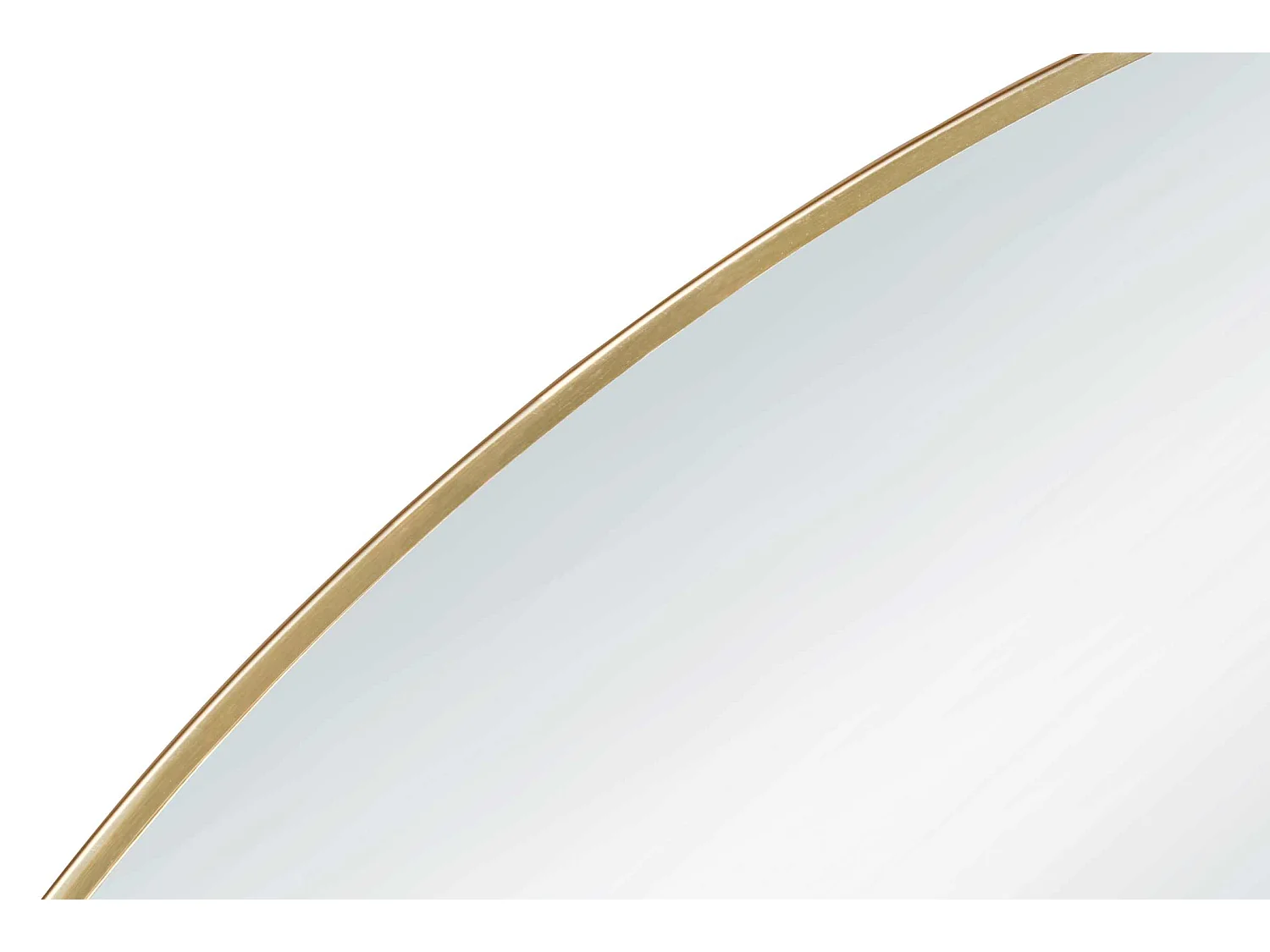 Miroir rond design cadre métal ESRA