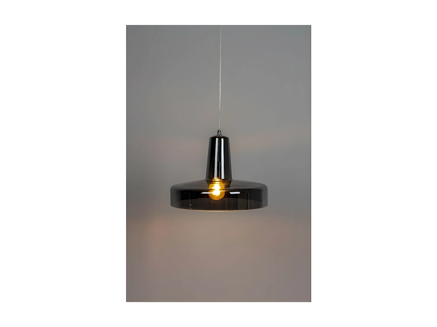 Grande suspension design Anshin en verre