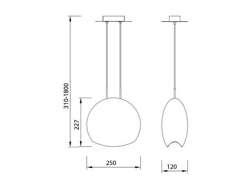 Suspension small Lens
