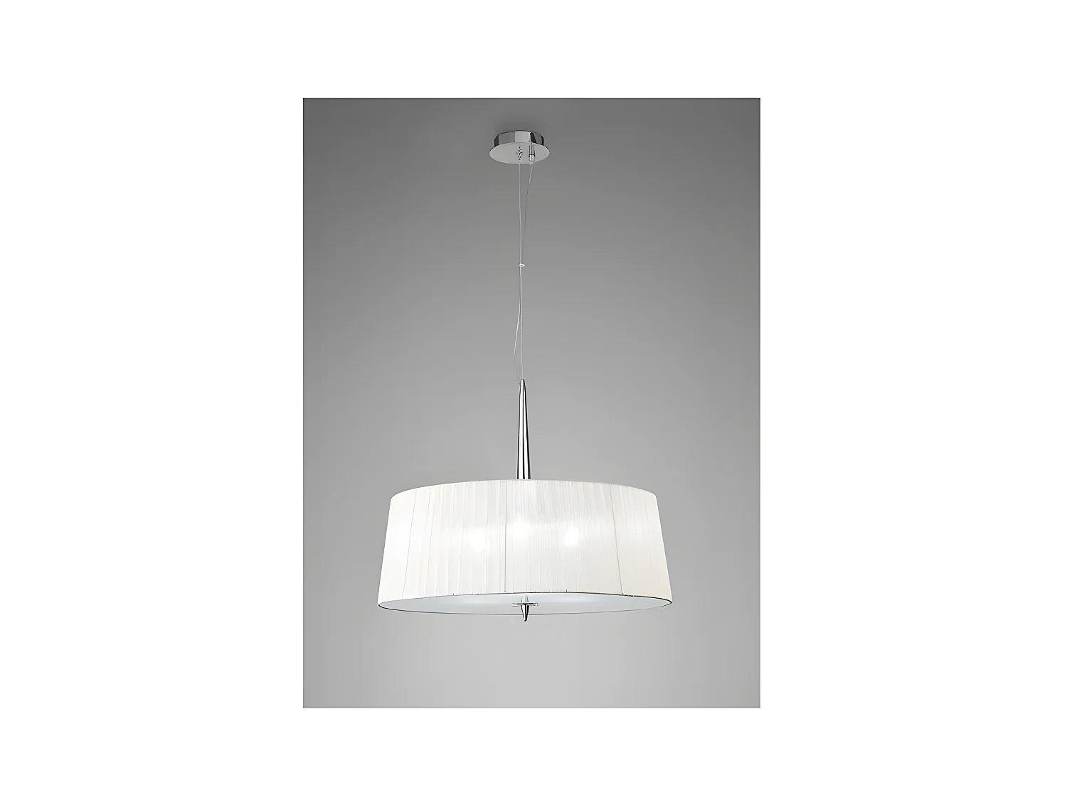 Grande suspension design Loewe 3 Lampes