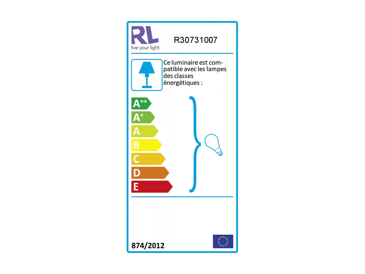 Suspension en verre design Aldo