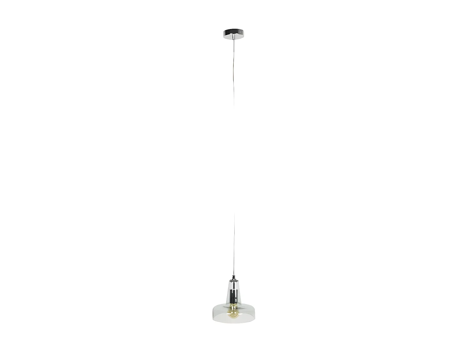Petite suspension design Anshin en verre
