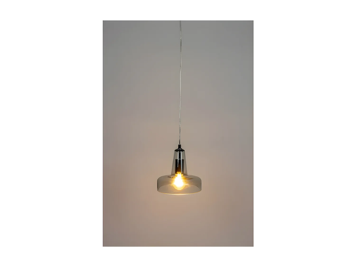 Petite suspension design Anshin en verre