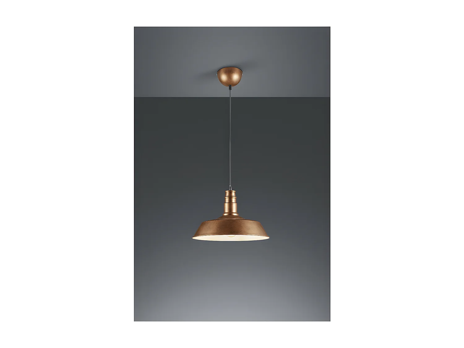 Suspension ronde en métal Will