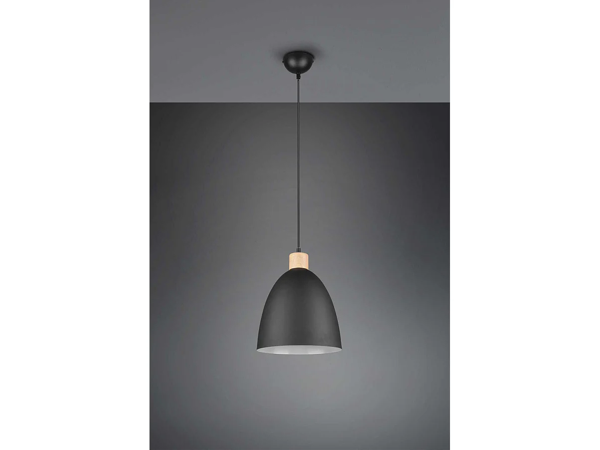 Suspension ovale métal mat Jagger