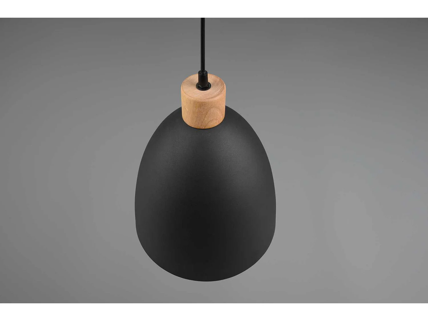 Suspension ovale métal mat Jagger