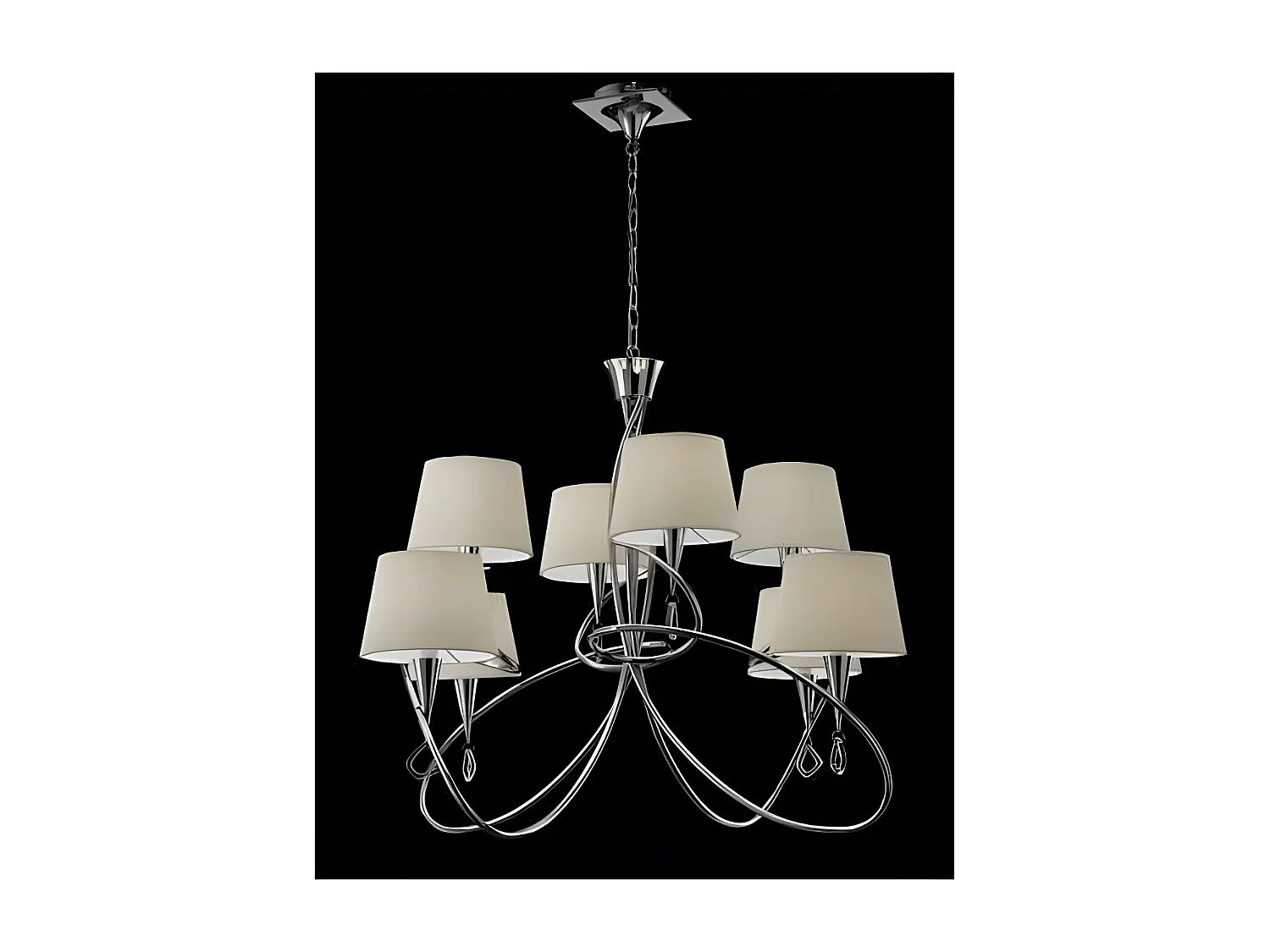 Suspension Mara blanche 8L design mantra