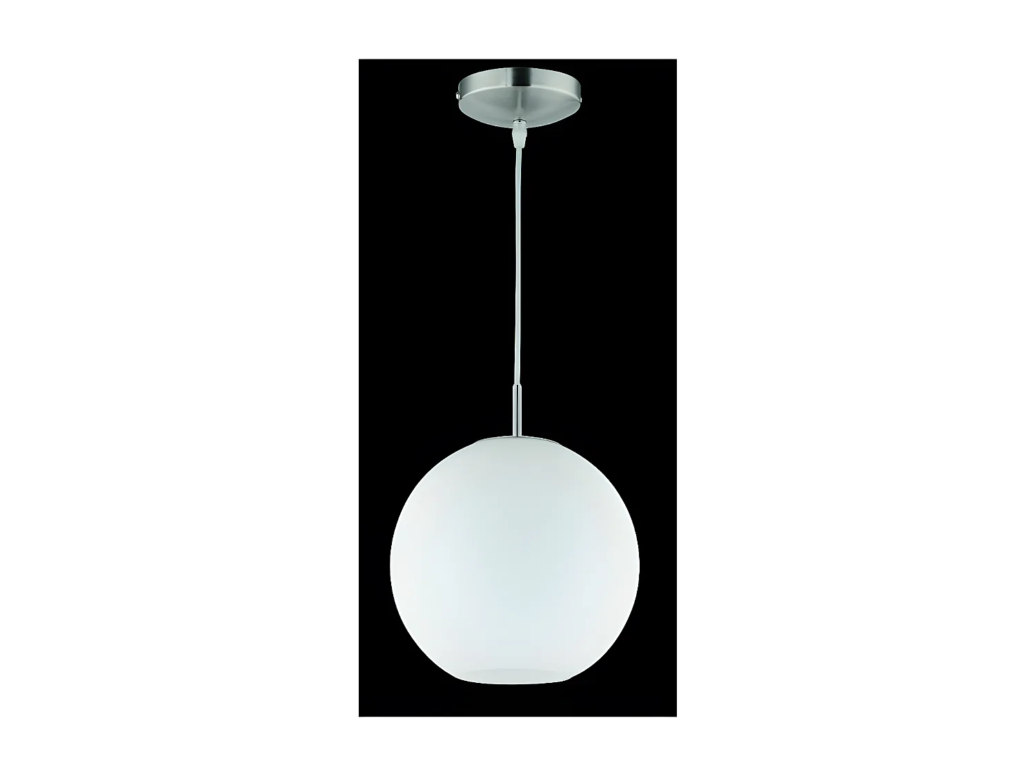 Suspension Moon en verre opale