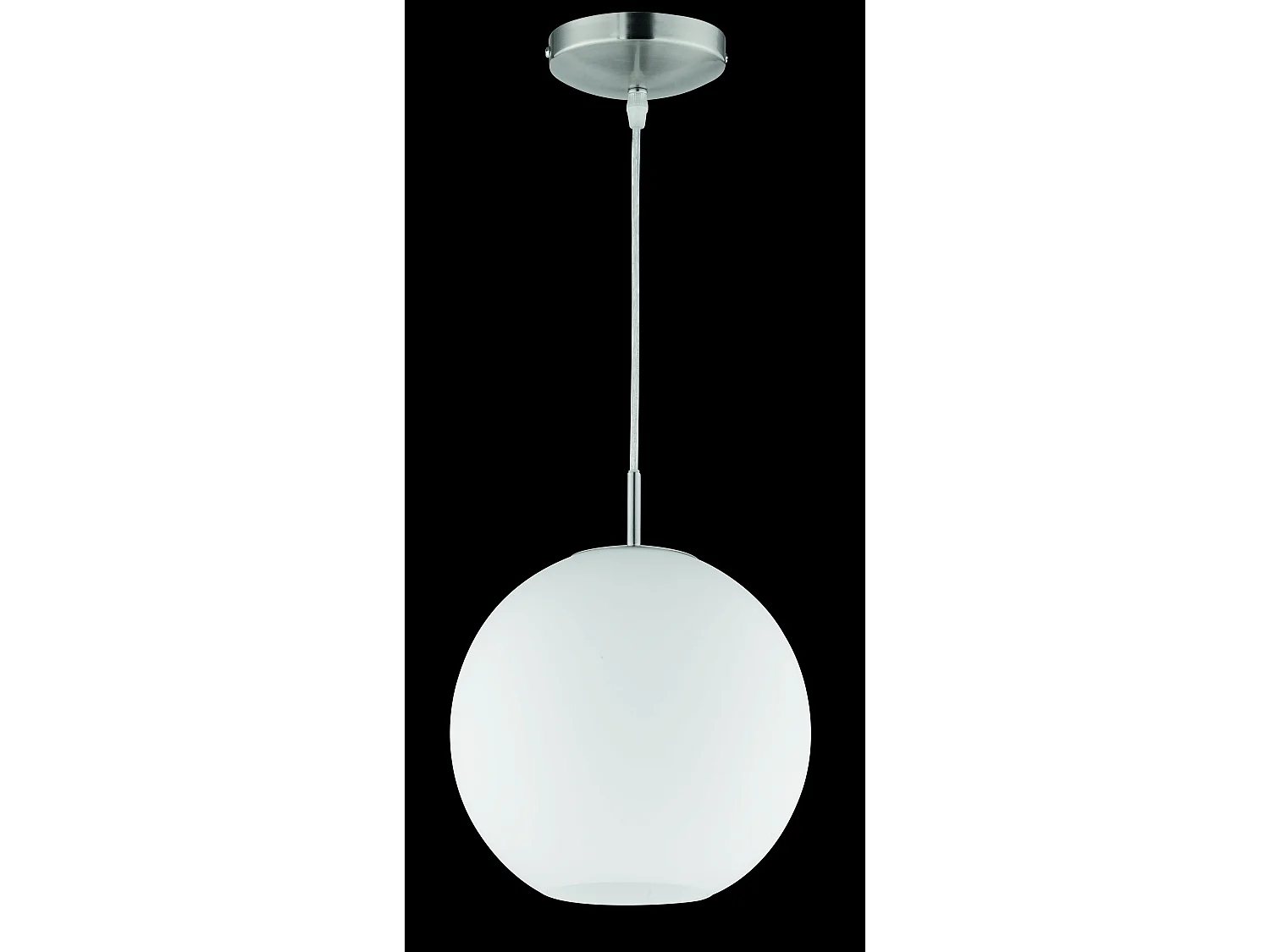 Suspension Moon en verre opale