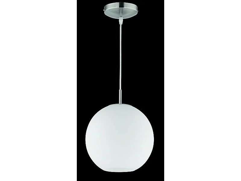 Suspension Moon en verre opale