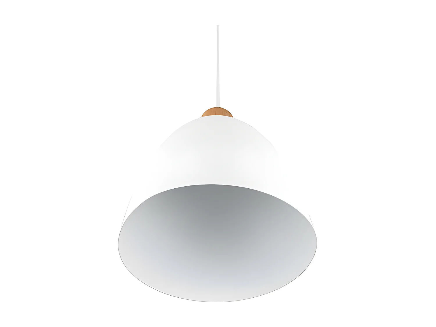 Suspension ovale métal mat Jagger