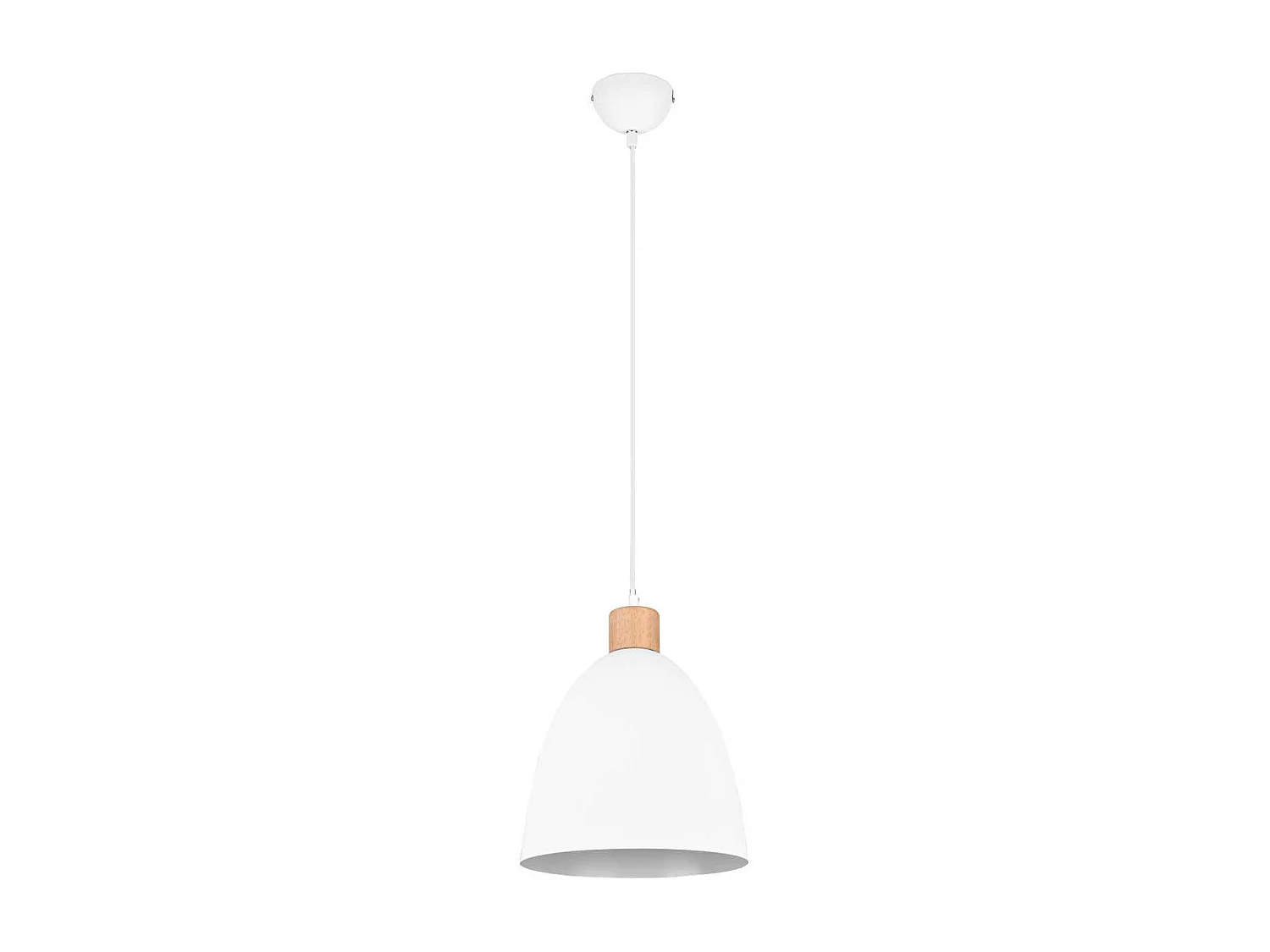 Suspension ovale métal mat Jagger