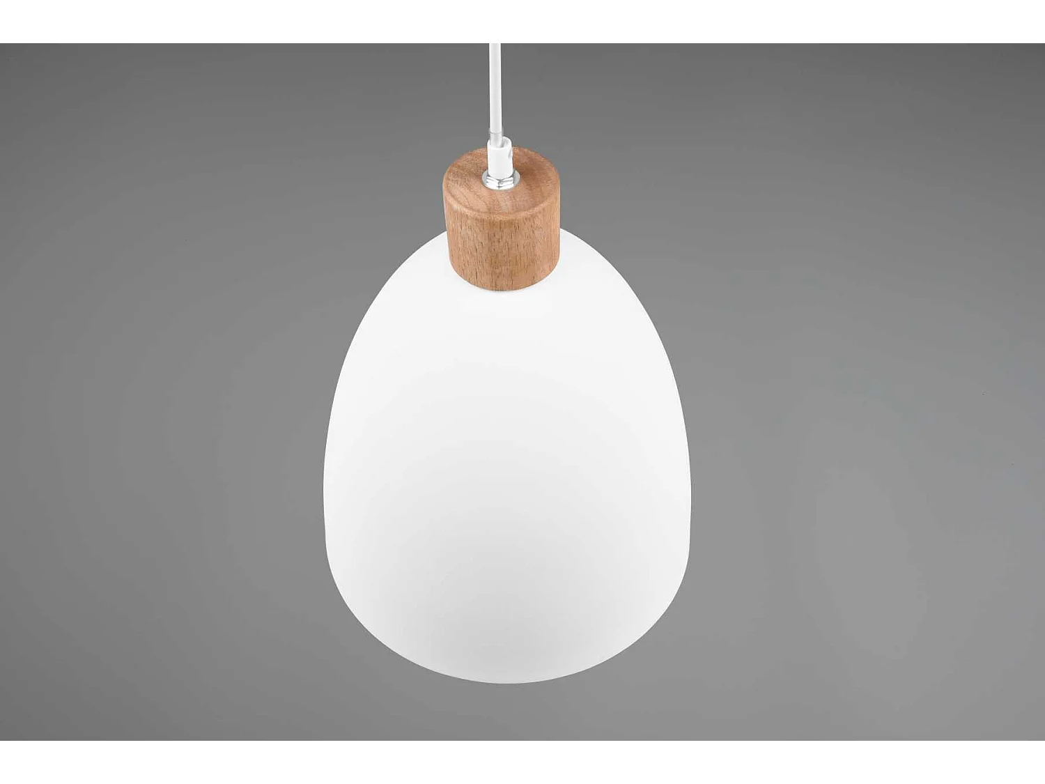 Suspension ovale métal mat Jagger