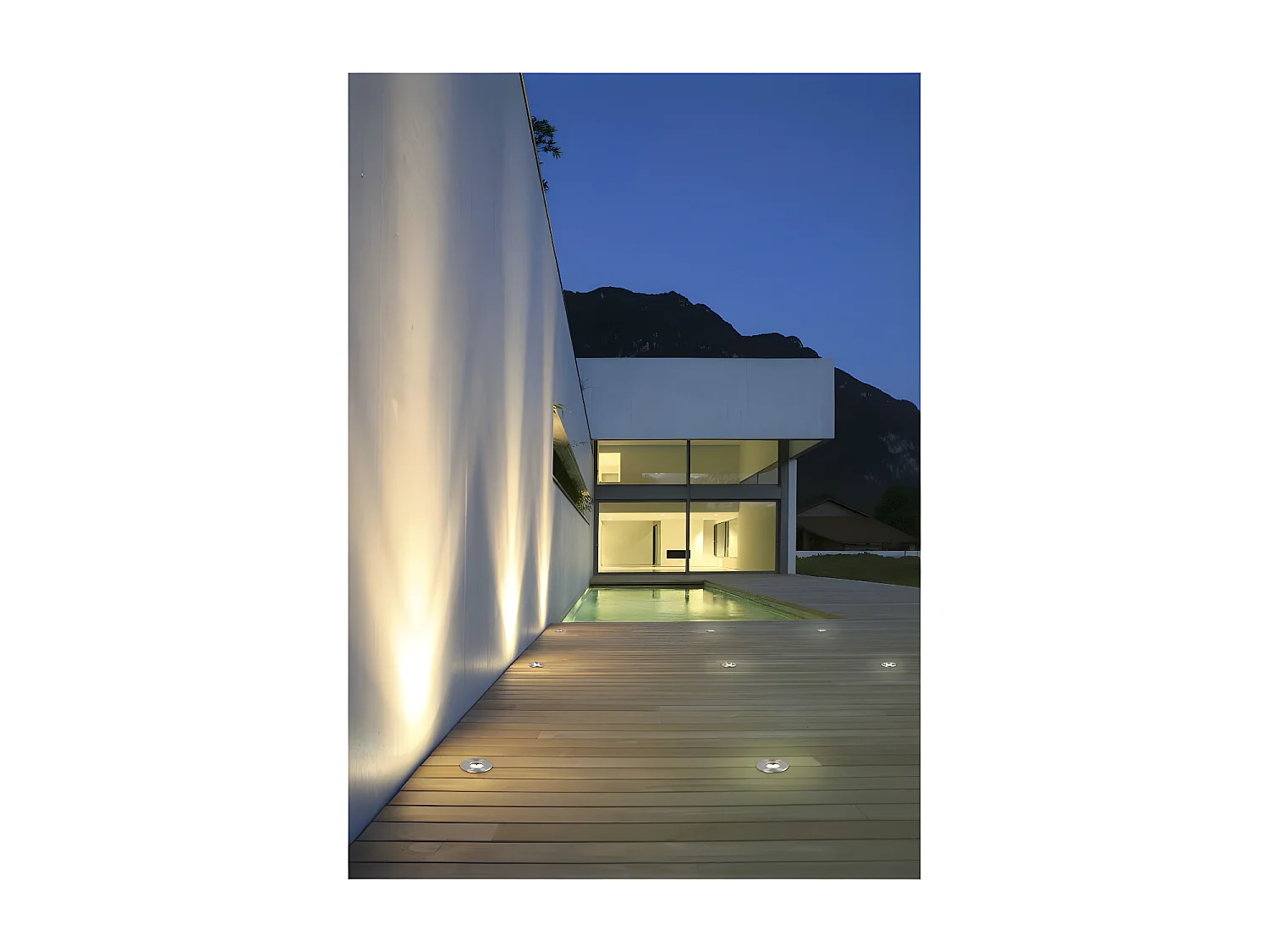 Éclairage encastré de jardin Belaja 11 cm