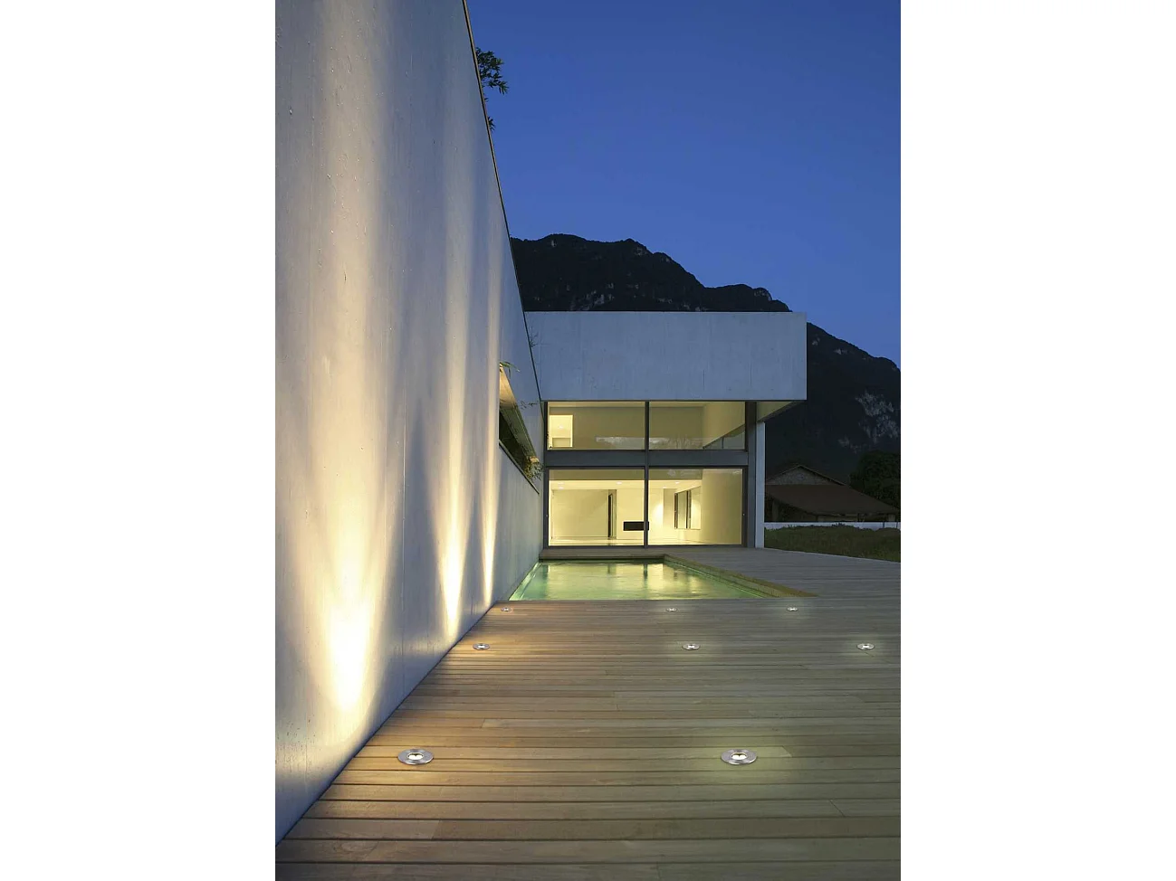 Éclairage encastré de jardin Belaja 11 cm