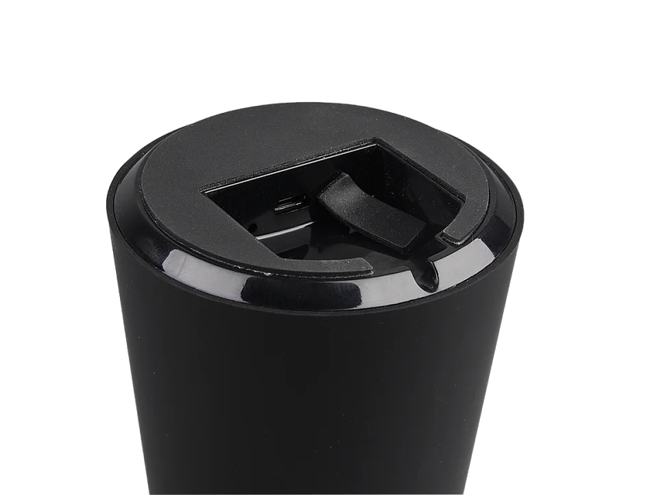 Lampada da tavolo da esterno LED, plastica, nero, 13,6x21,5x13,6 cm, Lennon