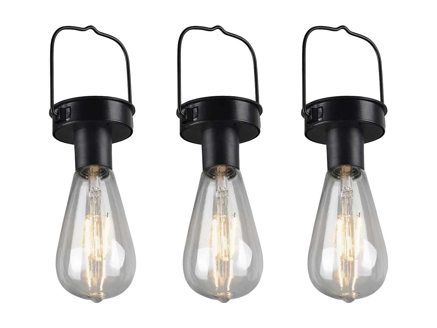Trois suspensions extérieur led Campus
