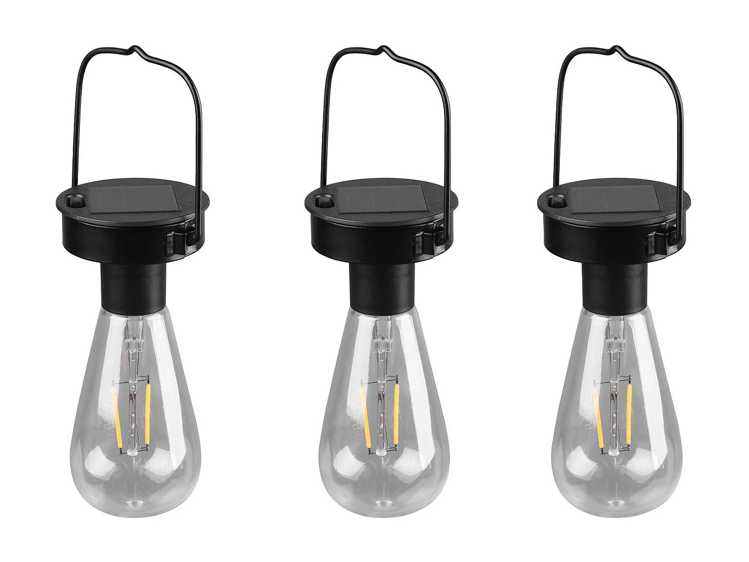 Trois suspensions extérieur led Campus
