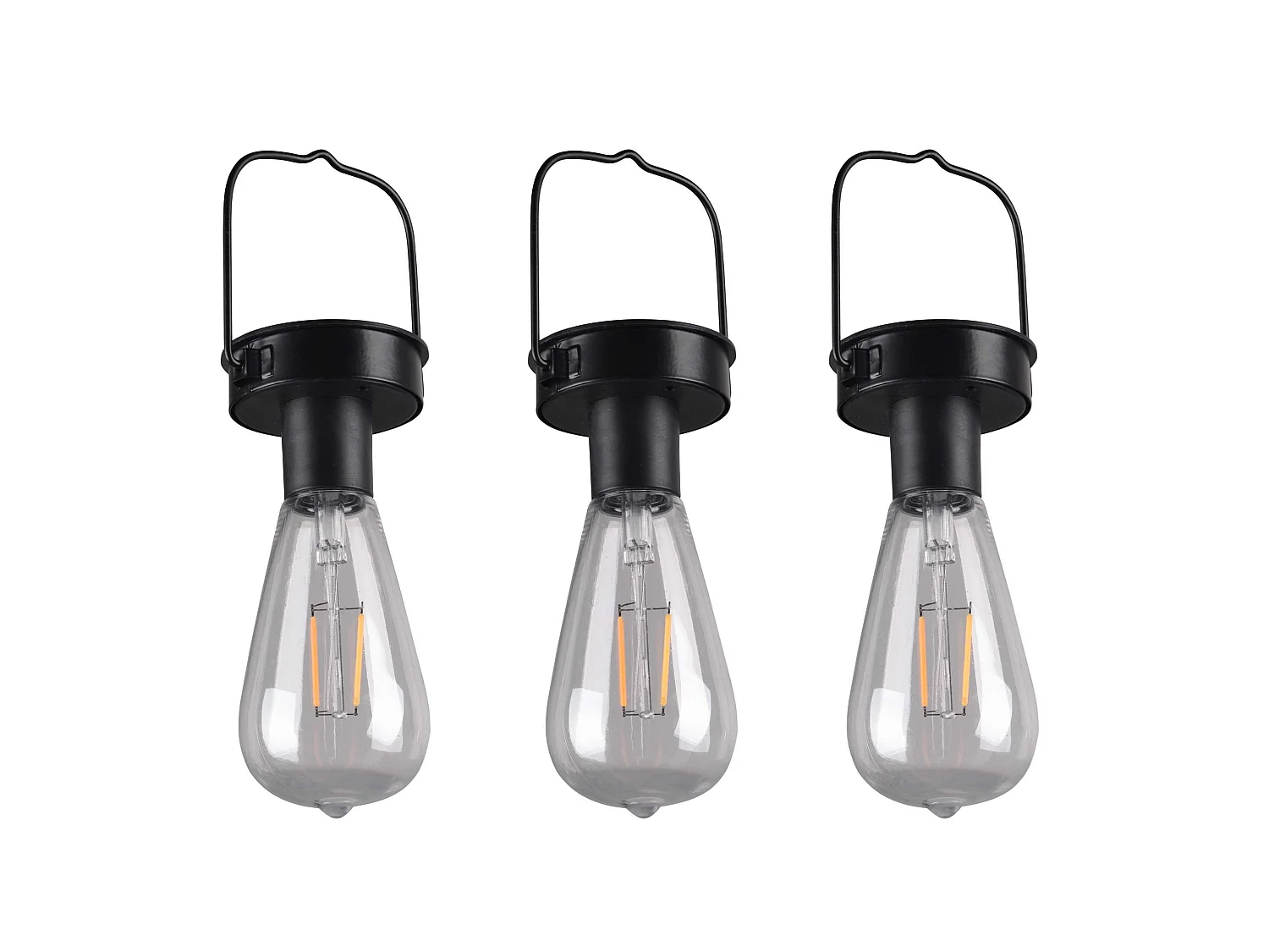 Trois suspensions extérieur led Campus