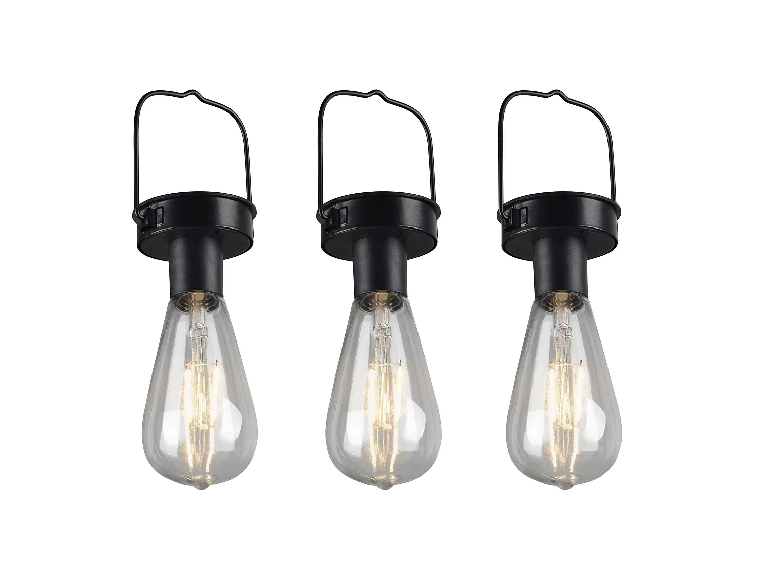 Trois suspensions extérieur led Campus
