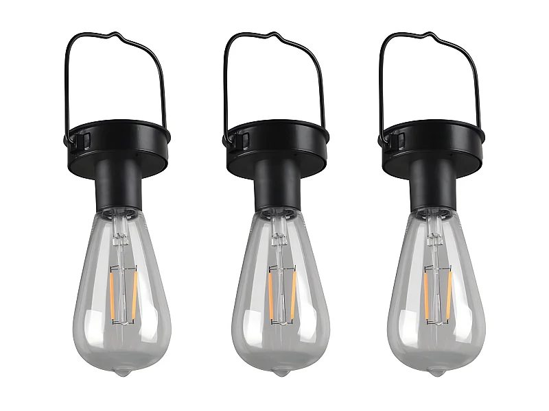 Trois suspensions extérieur led Campus