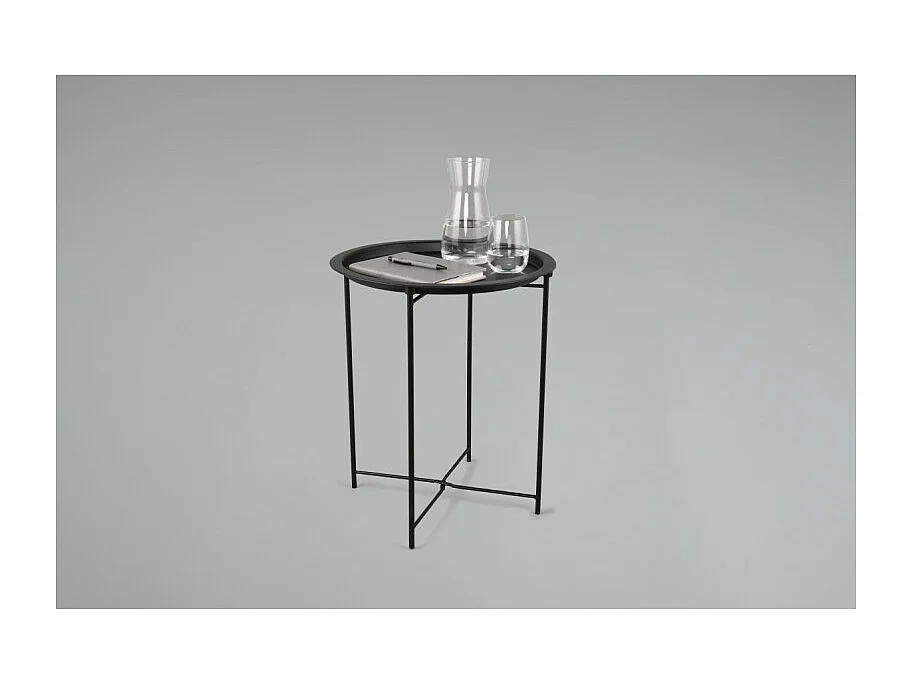 Table d'appoint en métal Caro