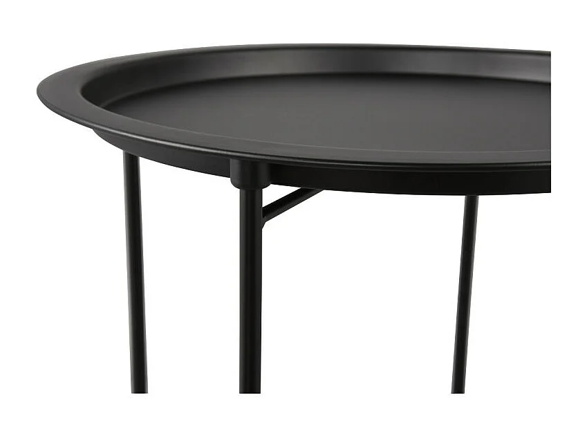 Table d'appoint en métal Caro