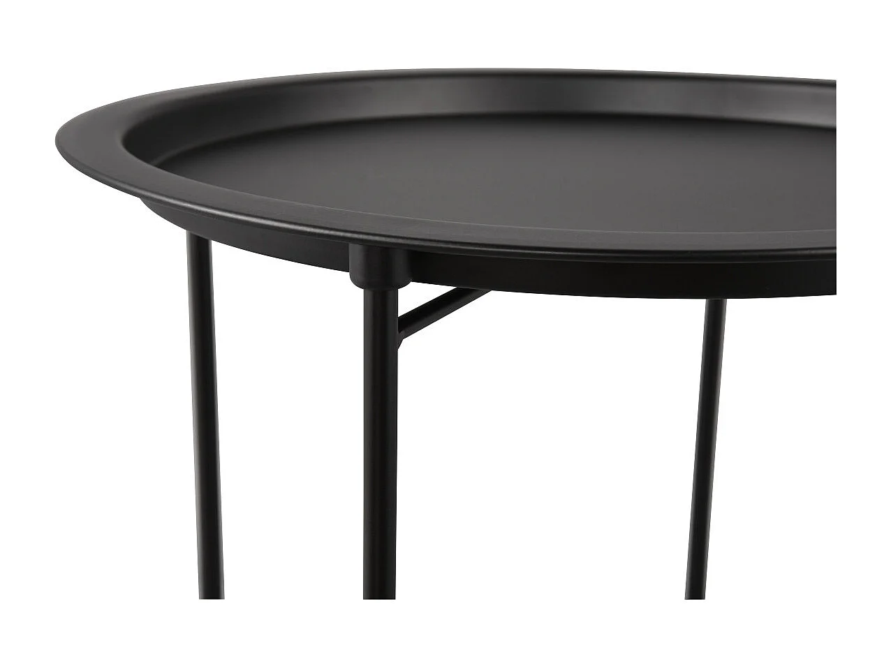 Table d'appoint en métal Caro